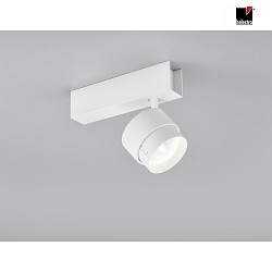 LED Ceiling luminaire PONT LED Spot, 1 flame, IP20, white matt