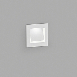 LED Wall recessed luminaire SENT Outdoor luminaire, IP54, white matt