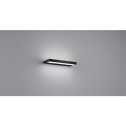 LED Wandleuchte / Spiegelleuchte SLATE 30, IP44, direkt/indirekt, 6.5W 2900K 360lm, CRi >90, mattschwarz