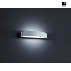LED Wandleuchte YONA LED, 27,5cm, IP20, aluminium poliert-mattweiß