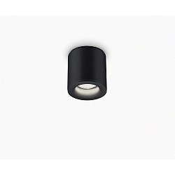 outdoor ceiling luminaire LOT GU10 IP65, clear, black matt