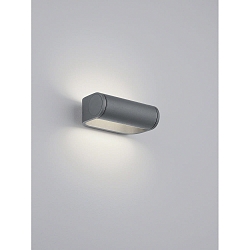 outdoor wall luminaire LUZ44 rotatable, direct / indirect IP54, graphite dimmable