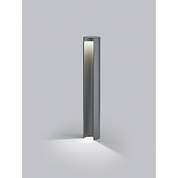 bollard lamp SKY 1-fold, direct / indirect, switchable IP65, graphite 