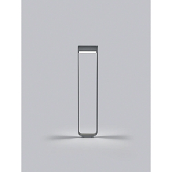 bollard lamp LUZ 44 rotatable, direct / indirect IP54, graphite dimmable