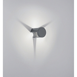 outdoor wall luminaire SKY indirect IP54, graphite 