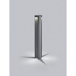 bollard lamp SKY 3-fold, direct / indirect, switchable IP65, graphite 