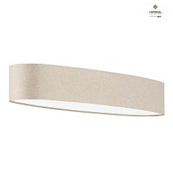 LED ceiling luminaire ARUBA X, oval 90 x 30cm, 40W 2700K 4800lm, dimmable, metallic gold