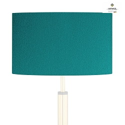 Shade for table lamp DROP / stool lamp MIU,  30cm / height 18cm, petrol velvet