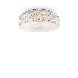 Ceiling luminaire ROMA PL6, 6 flames, G9, 40W, chromee