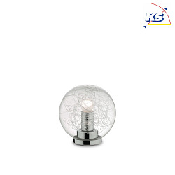 Table lamp MAPA MAX TL1 D20, E27, Ø 20cm, aluminum