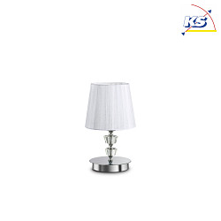 Table lamp PEGASO TL1 SMALL, E14, white