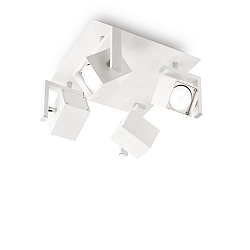 Wall / Ceiling spot MOUSE SQUARE, 4 flames, GU10 max. 50W, adjustable
