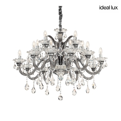 Chandelier COLOSSAL SP15, 15 flames, E14, gray