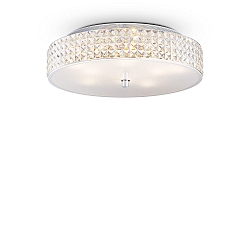 Ceiling luminaire ROMA PL9, 9 flames, G9, 40W, chromee