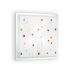 Deckenleuchte OCEAN PL3, 3-flammig, E27, mehrfarbig