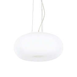 Pendant luminaire ULISSE SP3 D42, 3 flames, E27, � 42cm, white