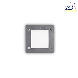 LED Outdoor luminaire LETI SQUARE FI1 LED recessed spot, GX53, 3W, gray