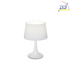 Table lamp LONDON TL1 SMALL, E27, white