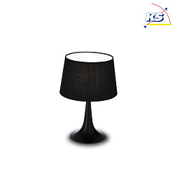 Table lamp LONDON TL1 SMALL, E27, black