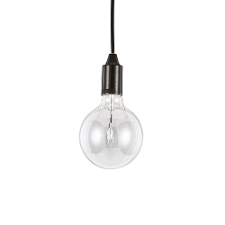 Pendant luminaire EDISON SP1, E27, 60W, black
