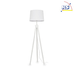 Floor lamp YORK PT1, E27, white