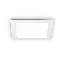 LED recessed area light GROOVE SQUARE, IP20, 16.8cm, 20W 3000K 1550lm 110�, white