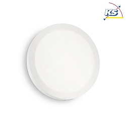 LED wall / ceiling luminaire UNIVERSAL ROUND,  30cm, 24W 3000K 1400lm, white