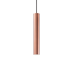 Pendelleuchte LOOK SP1 D06, IP20, � 6cm / 40cm, GU10 max. 28W (inkl. LED 7W 3000K 540lm 50�, CRi >90, on-off), kupfer