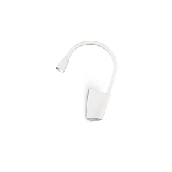 LED Wandleuchte GOOSE, 3W 3000K, mit Schalter, Wei�