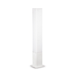 Outdoor Stehleuchte EDO OUTDOOR SQUARE, IP44, H�he 79cm, GX53 max. 15W, Wei�