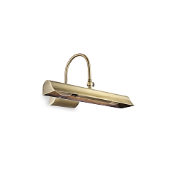 Wandleuchte / Bilderleuchte RETR�, 2-flammig, 35cm, E14, neigbar, Metall br�niert
