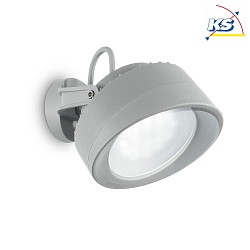 Outdoor wall luminaire TOMMY IP66, GX53, adjustable, inkl. 7W 4000K, resin, grey