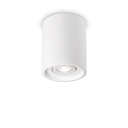 Ceiling luminaire OAK ROUND, IP20, � 13.5cm, GU10, pivotable