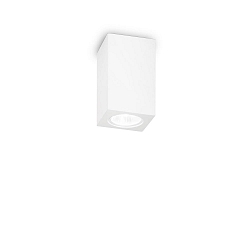 Gips-Downlight TOWER SQUARE, IP20, 7 x 7cm / H 11cm, GU10 max. 35W, �berstreichbar