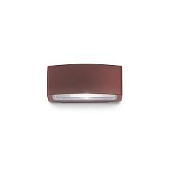 Outdoor wall luminaire ANDROMEDA, IP55, Up/Down, 22cm, 1 flame, E27, coffee brown