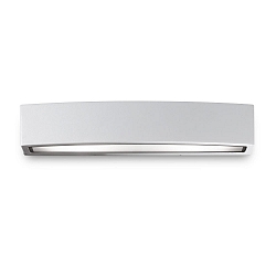 Outdoor wall luminaire ANDROMEDA, IP54, Up/Down, 45cm, 2 flames, E27, grey