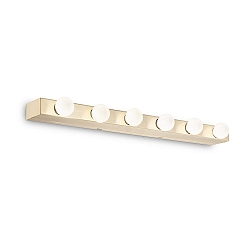 Spiegelleuchte PRIV�, IP20, 6-flammig, 60.5cm, E14, Messing