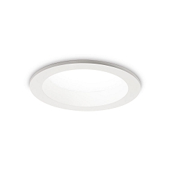 LED Einbaustrahler BASIC WIDE, IP44, � 14.4cm, 20W 3000K 1900lm 87�, Wei� matt
