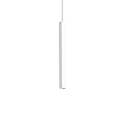 LED Pendelleuchte ULTRATHIN SQUARE, 40 x 3 x 3cm, 11.5W 3000K 970lm, Schwarz matt