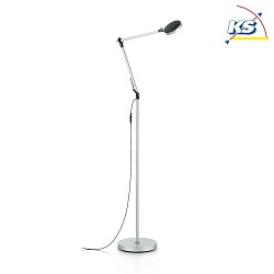 LED table luminaire FUTURA, with Touchdimmer and adjustable arm, 10W 4000K 600lm, aluminium