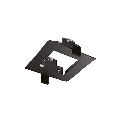 Spring clip mountiung frame for LED recessed spot DYNAMIC, square, 10 x 10cm, black