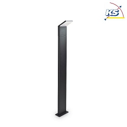 LED Outdoor Stehleuchte STYLE, IP 54, Höhe 100cm, 9W 4000K 680lm, Anthrazit
