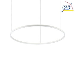 LED pendant luminaire ORACLE SLIM,  90cm, 48W 3000K 3000lm, white