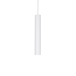 Pendant luminaire for power tracks LOOK, incl. GU10 Halogen 28W 3000K, incl. adapter, white