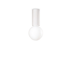 Ceiling luminaire PETIT, incl. E27 globe �9.5cm 8W 3000K