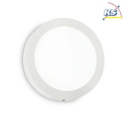 LED wall / ceiling luminaire UNIVERSAL ROUND,  40cm, 36W 3000K 3060lm, white