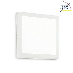LED wall / ceiling luminaire UNIVERSAL SQUARE, 40 x 40cm, 36W 3000K 3060lm, white