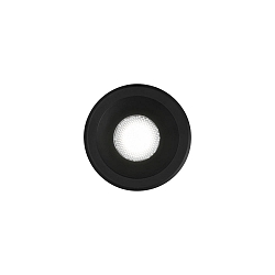 Recessed LED spot VIRUS, IP20, � 4cm, 3W 3000K 210lm 20�, CRi >90, black / black