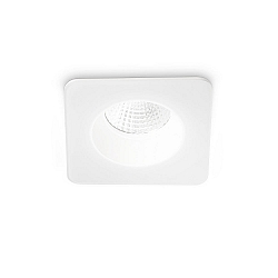 LED Deckeneinbauleuchte ROOM-65, eckig, 8W, 3000K, 800lm, wei�