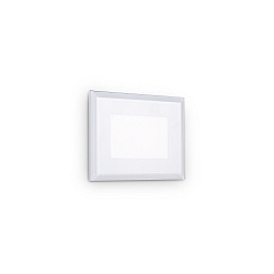 LED Deckeneinbauleuchte INDIO, eckig, 5W, 3000K, 585lm, wei�